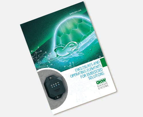 Leaflet Enclosures and operating elements for embedded solutions