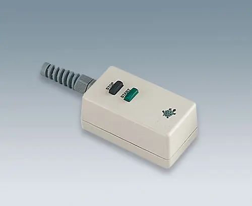 SHELL-TYPE-CASE with cable gland with bending protection