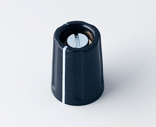 A2610320 ROUND KNOB 10, with line