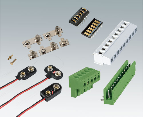 contacts for charging etc.