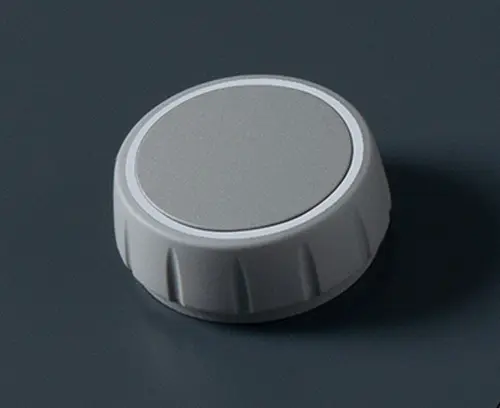 CONTROL-KNOBS without illumination, volcano/traffic white colour