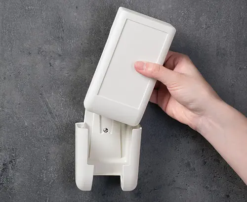 DATEC-COMPACT with wall holder