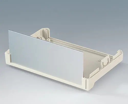 Front panel inserted into a groove (accessory)