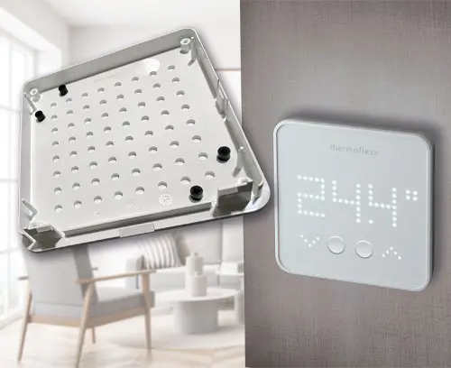 Enclosure with partially illuminated surfaces