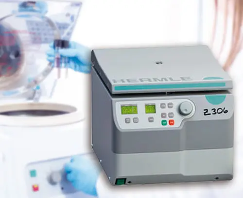 Operating element for a universal centrifuge