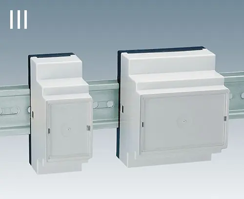 Version III with high top part: closed case for front connectors etc.