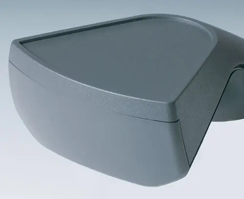 Large front face for mounting sensors