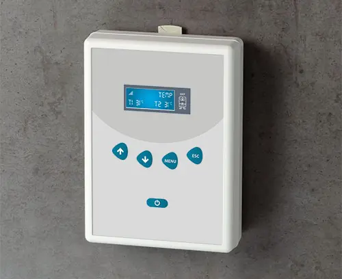 SHELL-TYPE CASE with wall supension element