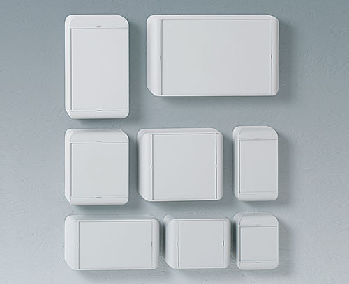 Advanced IP 66 enclosures; pre-fitted sealing gasket in the top Advanced IP 66 enclosures; pre-fitted sealing gasket in the top