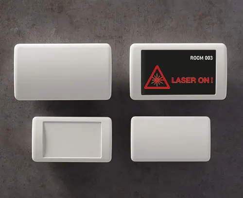 Wide format wall mounted enclosures