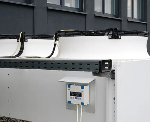 Outdoor application with weather protection