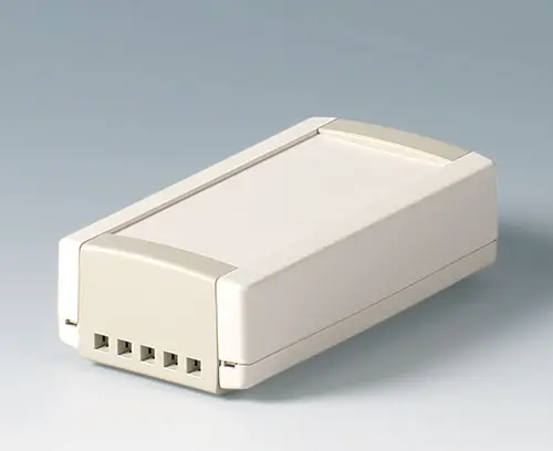 End panel with ventilation slots