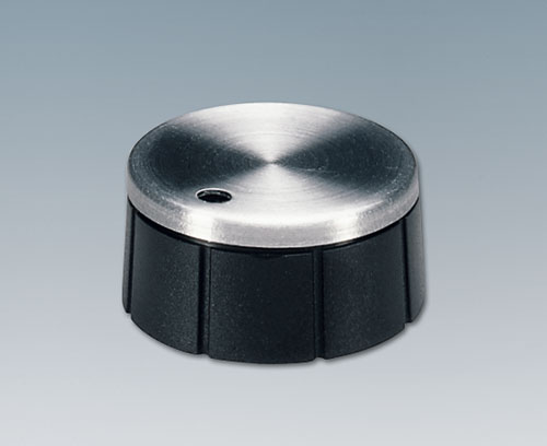 Tuning knob with embellisher cap
